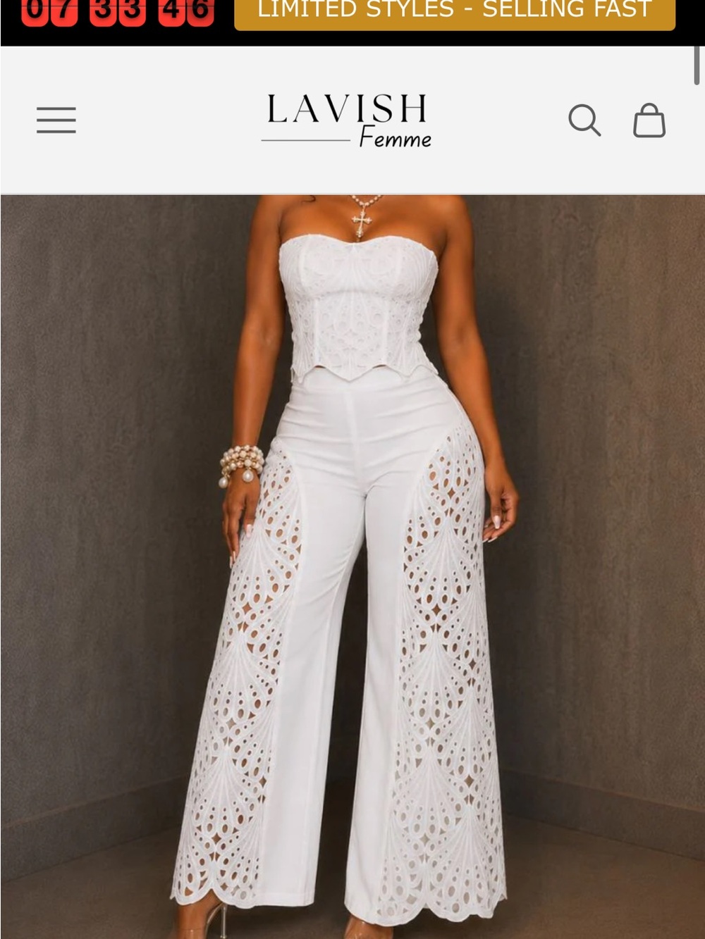 NWT corset set size Medium